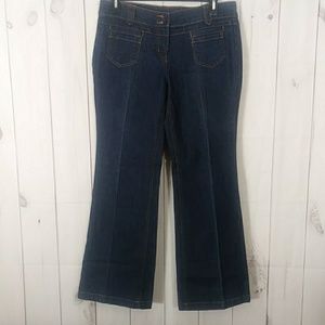 New York and Company Low Rise Flare Jeans Size 12
